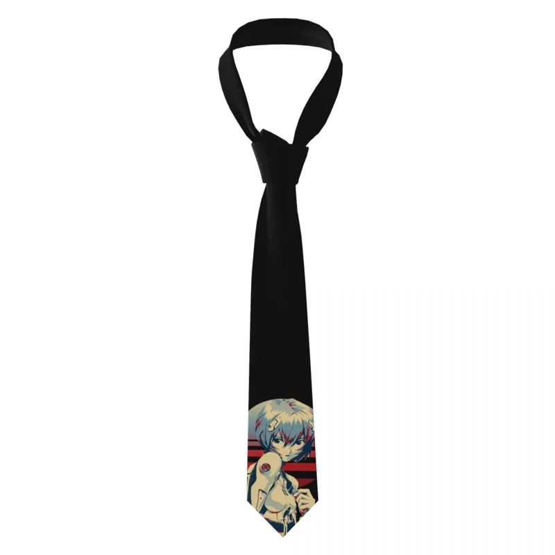 Men Accessories For Neck - Klasyczne krawaty Rei Ayanami Unisex Jedwabne