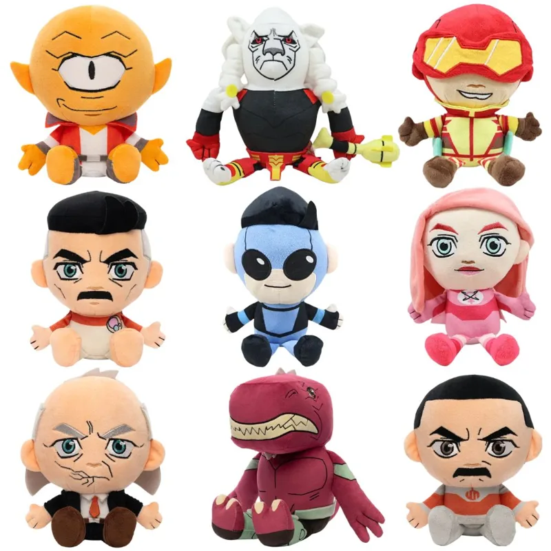 Men Accessories For Birthday Gift - Niezwyciężony Pluszowy Kreskówkowy Omni Man Eve