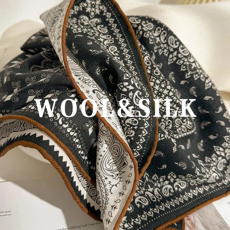 Men Accessories For Neck - Luksusowy szal damski na zimę 2026,