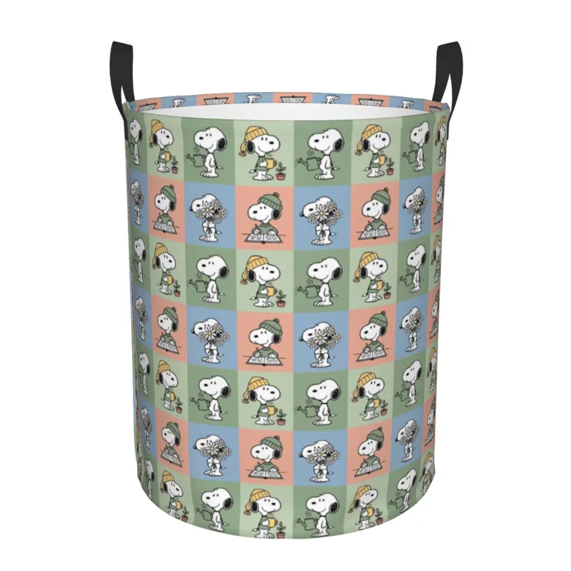 Men Accessories Hamper - Kosz na pranie w kratę S-Snoopy,