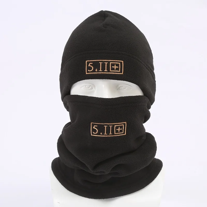 Men Accessories For Neck - Kominiarka termiczna z polaru w kamuflażu,