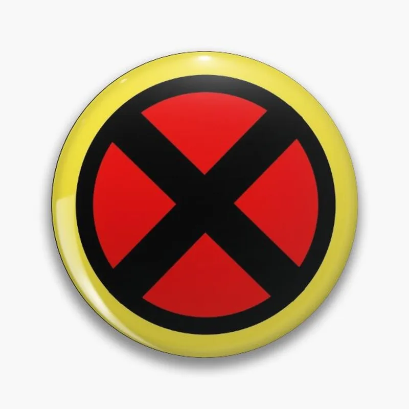 X Men Accessories - Mutowane guziki broszki akcesoria do biżuterii