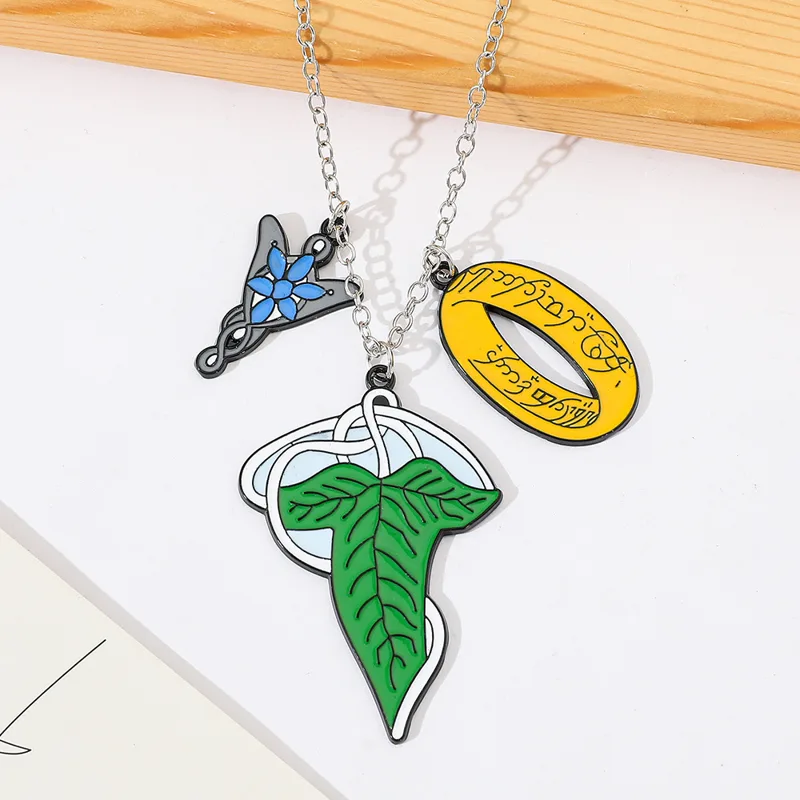 Young Men'S Accessories - Naszyjnik Władca Pierścieni Elfy Modny Kreatywny
