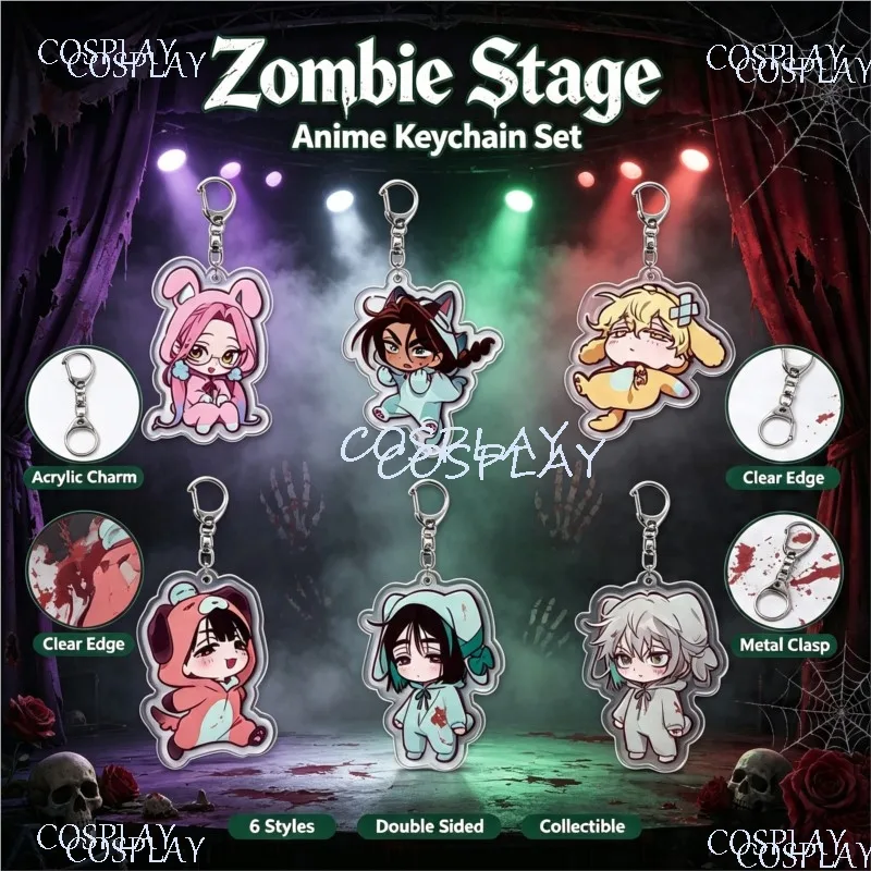 Men Accessories For Birthday Gift - Breloczek Zombie Stage SUA MIZI Fashion,