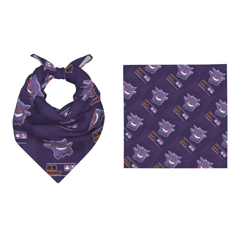 Men Accessories For Neck - 55CM Pokemon Gengar Bandana na Imprezy