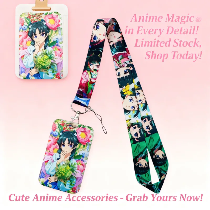 Men Accessories For Neck - Urocza anime dziewczyna, smycz na szyję,