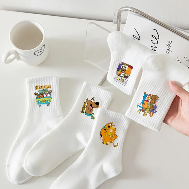 Men Accessories For Birthday Gift - Skarpetki bawełniane Scooby Doo damskie męskie