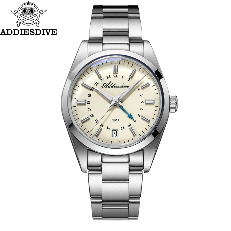 Young Men'S Accessories - ADDIESDIVE Gorąca Marka 36mm Luksusowy Zegarek