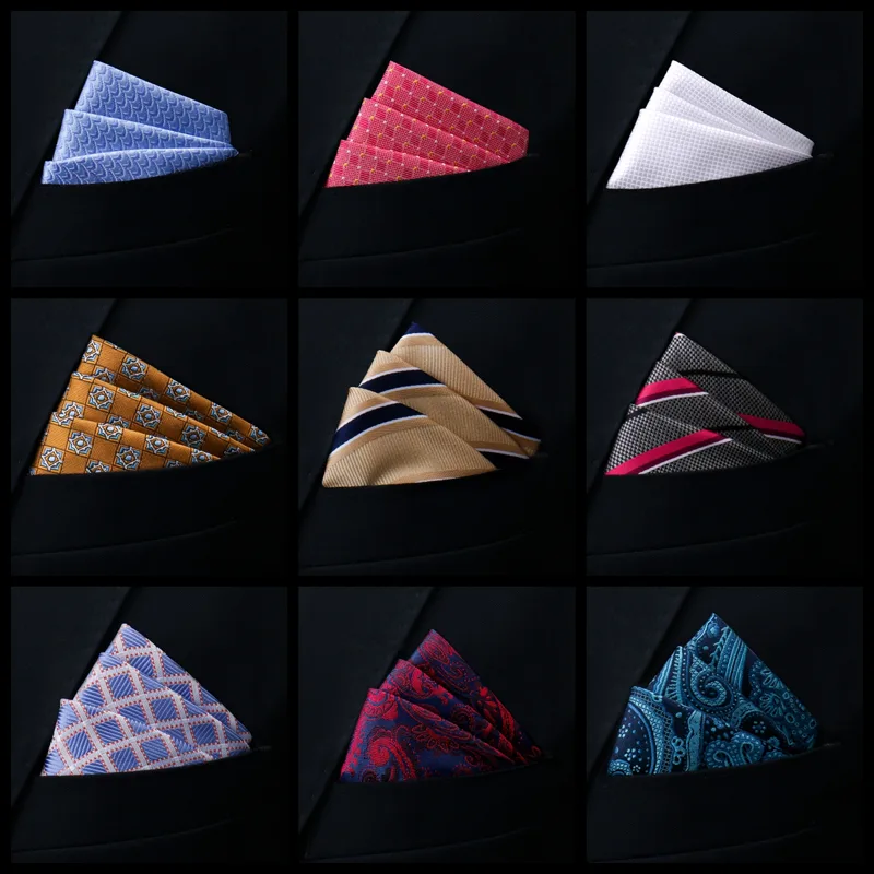 Men Accessories For Birthday Gift - Nowy styl Chusteczka Gorąca wyprzedaż Czarny
