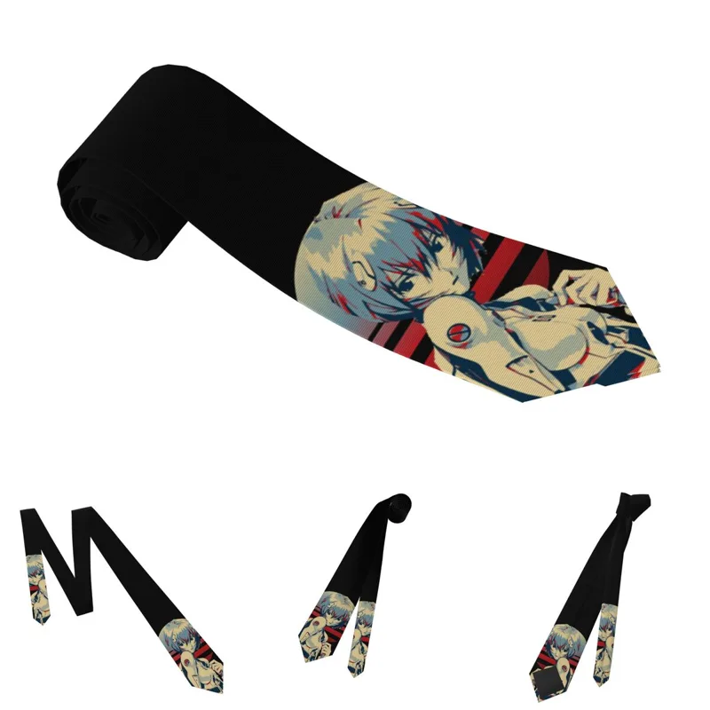 Klasyczne krawaty Rei Ayanami  – Men Accessories For Neck recenzja i cena