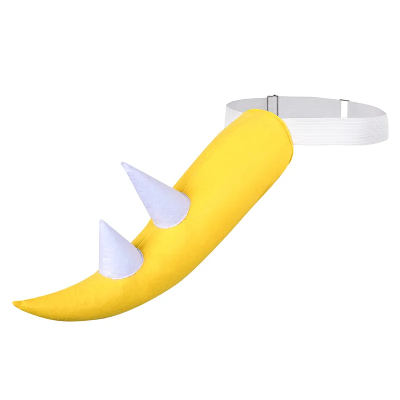 Rekwizyty do cosplayu Bowser J – Men'S Yellow Accessories recenzja i cena