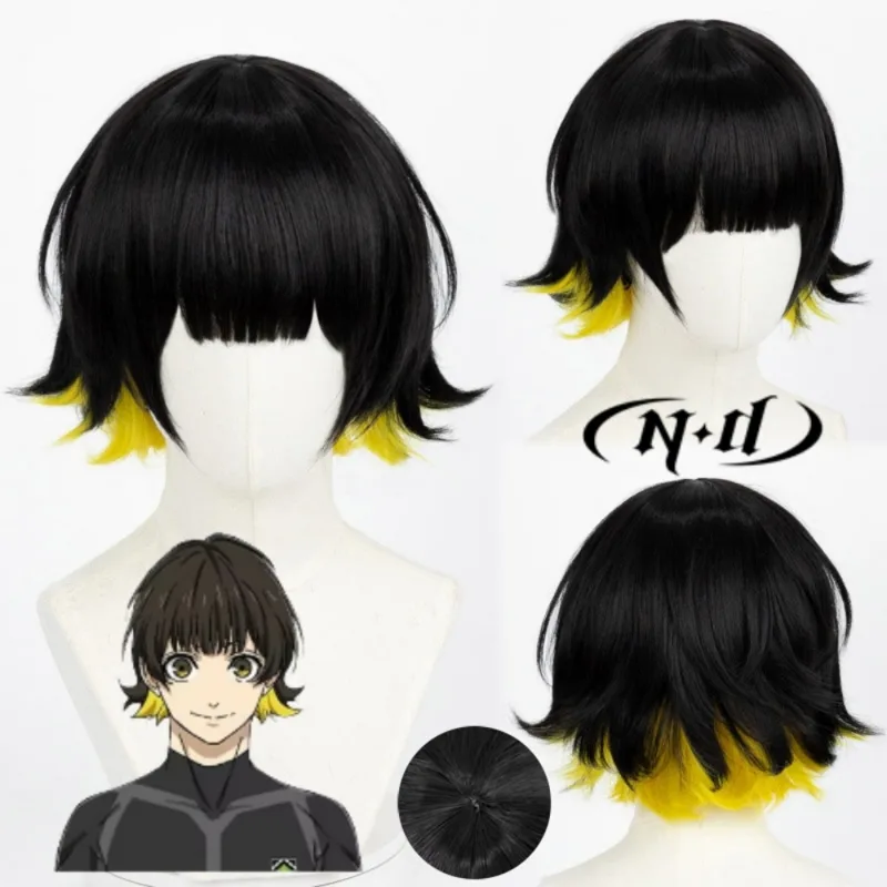Peruki Cosplay ND NIEBIESKIE A – Men'S Yellow Accessories recenzja i cena
