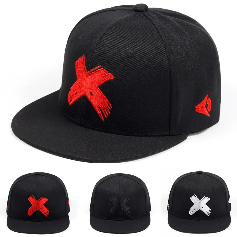 Unisex Prosty haft litera X Hi – X Men Accessories recenzja i cena