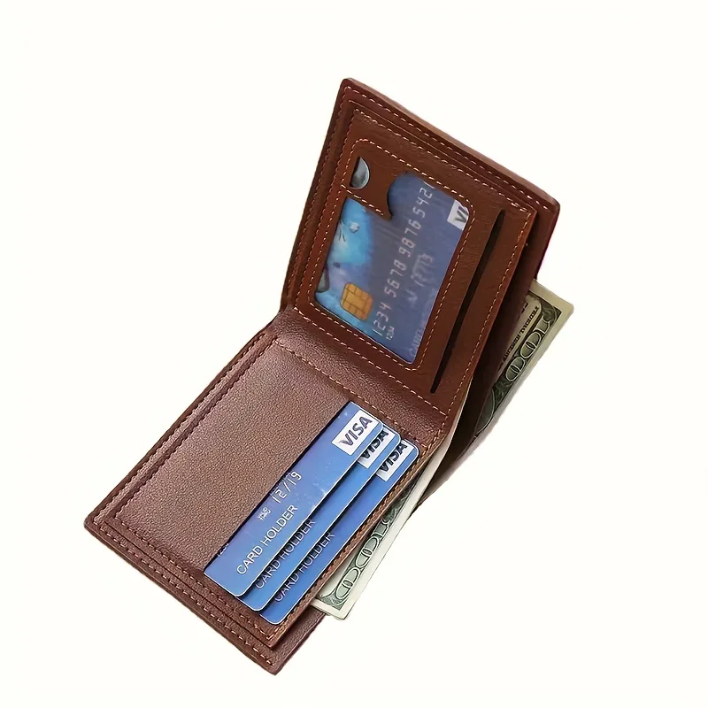 Personalizowane teksty i inicj – Bifold Leather Wallet recenzja i cena
