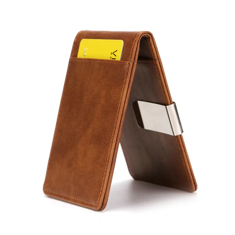 Wielofunkcyjny, cienki metalow – Bifold Leather Wallet recenzja i cena