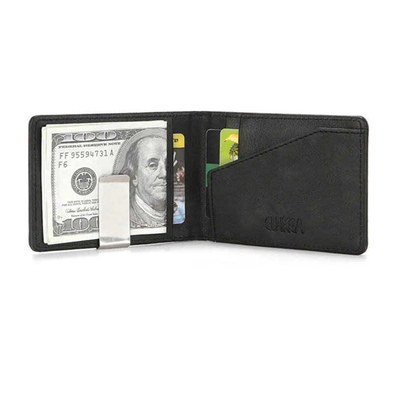 Wielofunkcyjny, cienki metalow – Bifold Leather Wallet recenzja i cena