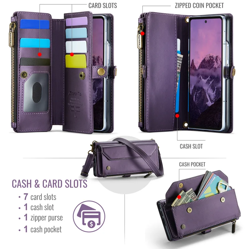 Skórzane etui z diagonalnym pa – Bifold Leather Wallet recenzja i cena