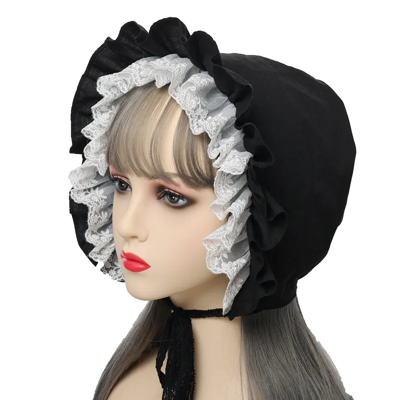 Kapelusz Lolita z falbankami,  – Men'S Victorian Accessories recenzja i cena