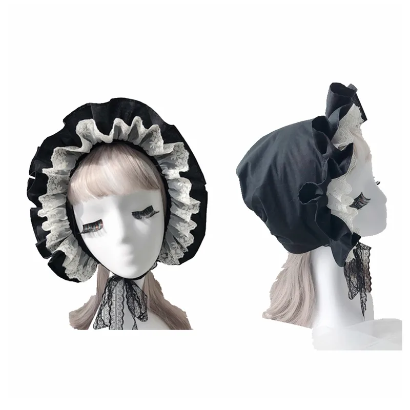 Kapelusz Lolita z falbankami,  – Men'S Victorian Accessories recenzja i cena