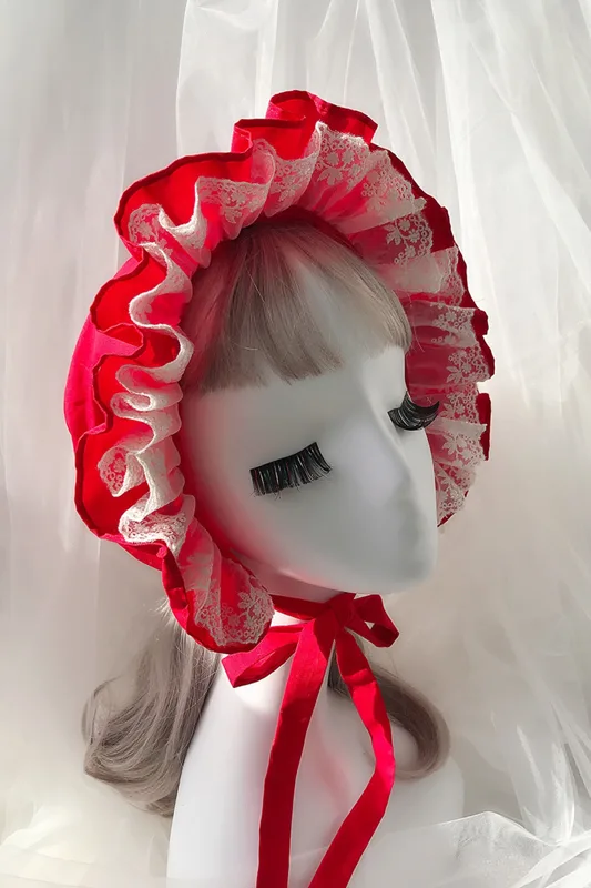Kapelusz Lolita z falbankami,  – Men'S Victorian Accessories recenzja i cena