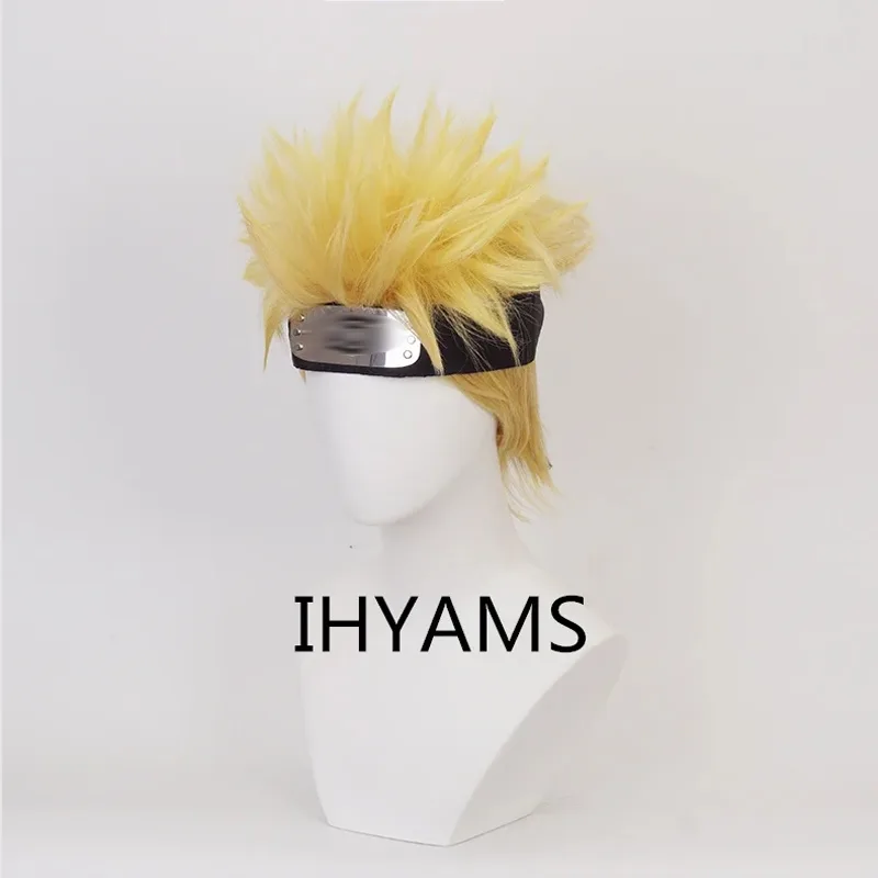 Uzumaki peruki do cosplay 30cm – Men'S Yellow Accessories recenzja i cena