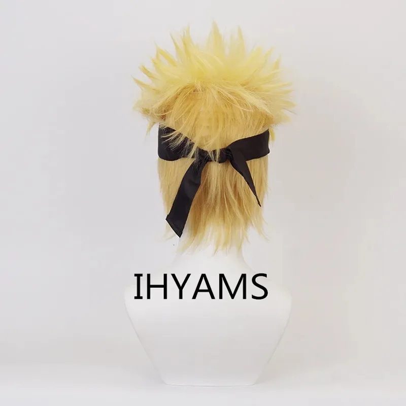 Uzumaki peruki do cosplay 30cm – Men'S Yellow Accessories recenzja i cena