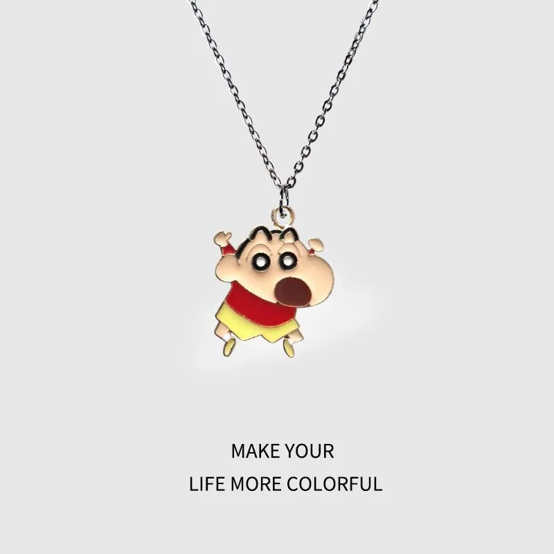 Naszyjnik z kreskówki Crayon S – Men Accessories For Birthday Gift recenzja i cena