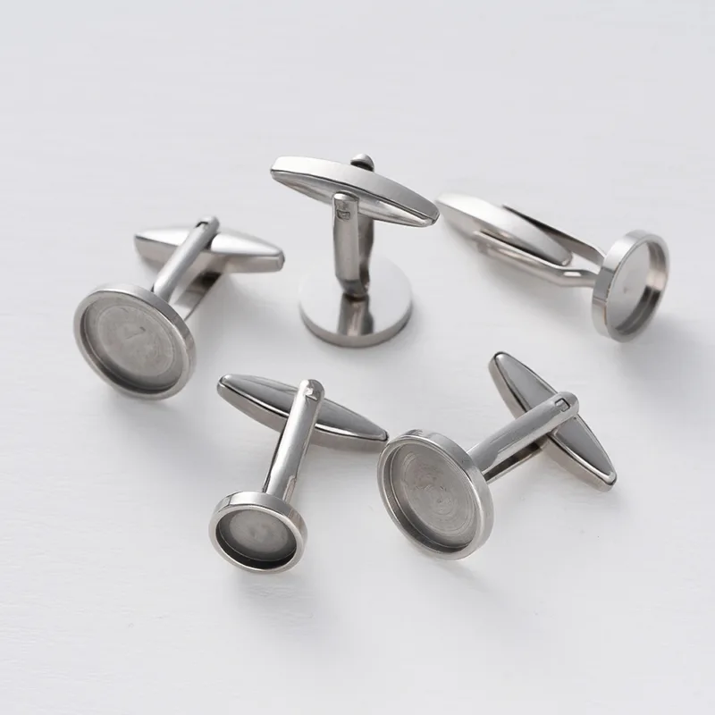 5 szt. Stalowe spinki do manki – Young Men'S Accessories recenzja i cena