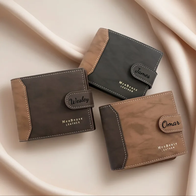 Portfel męski z matowej skóry  – Bifold Leather Wallet recenzja i cena