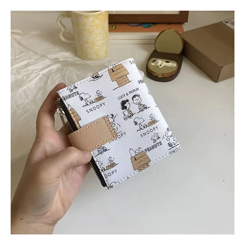 Uroczy portfelik Snoopy, anime – Men Accessories For Birthday Gift recenzja i cena