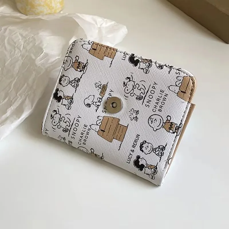 Uroczy portfelik Snoopy, anime – Men Accessories For Birthday Gift recenzja i cena