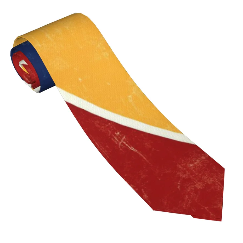 Krawat w stylu vintage z czerw – Men'S Yellow Accessories recenzja i cena