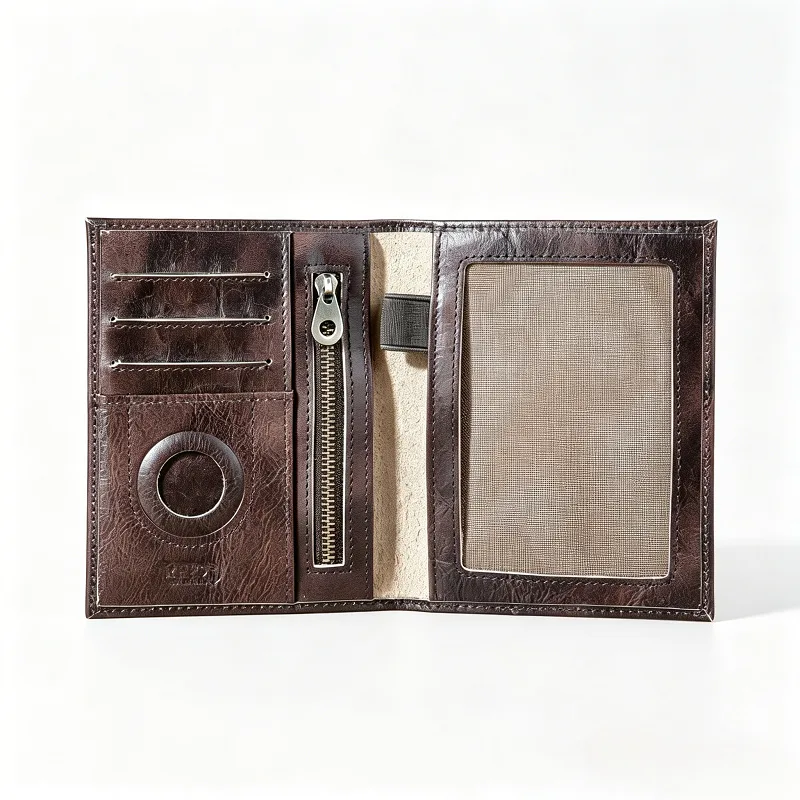 Portfel na paszport RFID dla m – Bifold Leather Wallet recenzja i cena