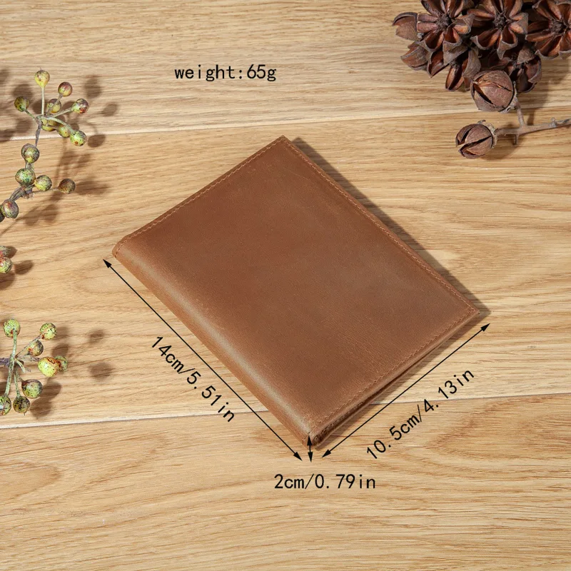 Portfel na paszport RFID dla m – Bifold Leather Wallet recenzja i cena