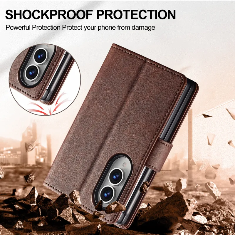 Odporne na wstrząsy etui portf – Bifold Leather Wallet recenzja i cena