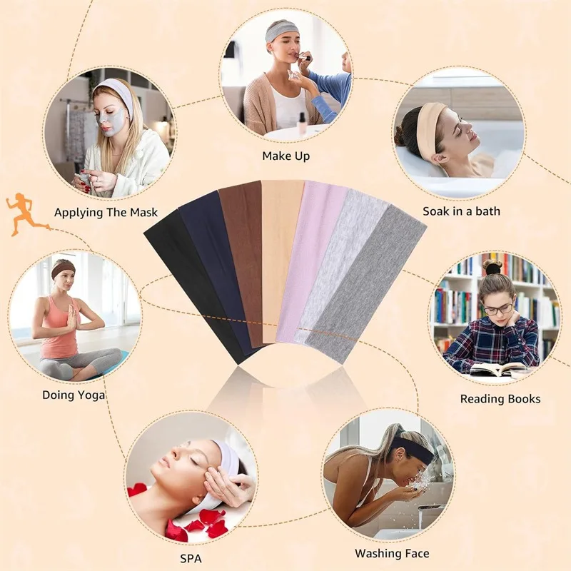 7 szt. Elastyczne opaski do wł – Men'S Yoga Accessories recenzja i cena
