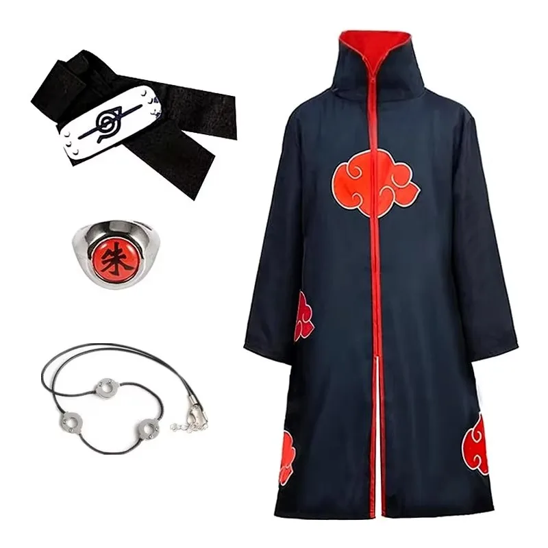 Męski strój cosplay Akatsuki z – Young Men'S Accessories recenzja i cena