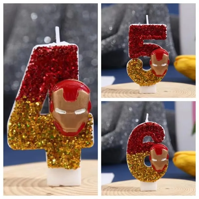 0-9 Kreskówkowe ozdoby na tort – Men Accessories For Birthday Gift recenzja i cena