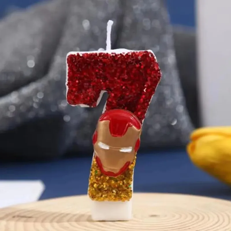 0-9 Kreskówkowe ozdoby na tort – Men Accessories For Birthday Gift recenzja i cena