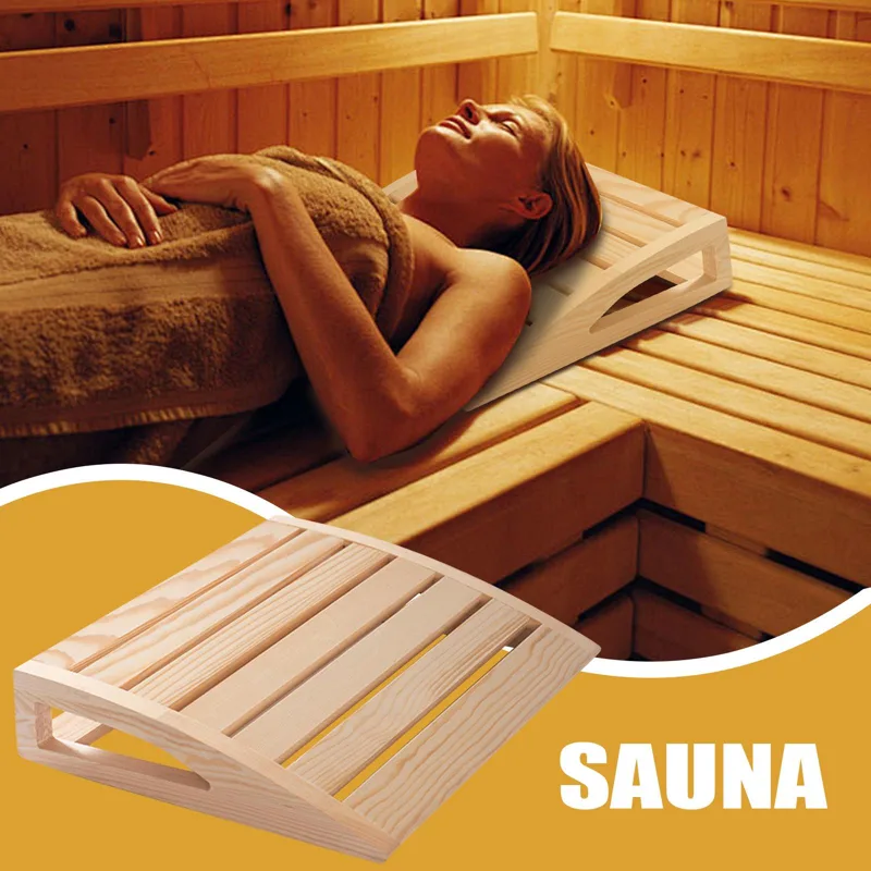 Drewniany zagłówek do sauny, r – Men Accessories For Neck recenzja i cena