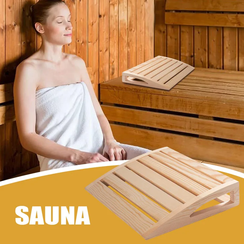 Drewniany zagłówek do sauny, r – Men Accessories For Neck recenzja i cena