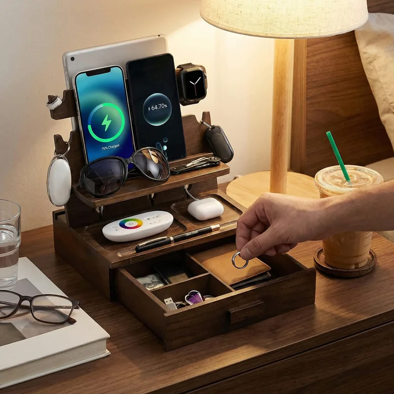 Organizer na szafkę nocną z sz – Men Accessories Drawer recenzja i cena